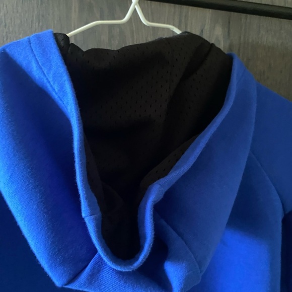 Champion Blue and Black Zip-Up Hoodie for Kids size XS (5/6) - Picture 5 of 9